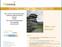 Tablet Screenshot of eq-consulting.de